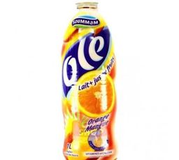 Lait+jus de fruit Olé Orange-Mangue -1L