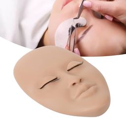 Lash Mannequin Head with Removable Eyelids for Eyelash Extension Practice