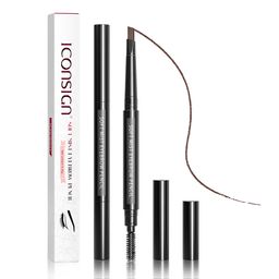 Iconsign Soft Mild Eyebrow Pencil Durable, Waterproof, and Customizable