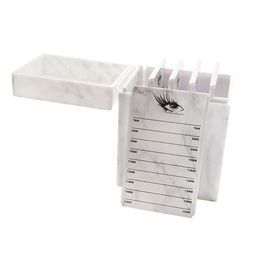 5 Layers Acrylic Eyelash Storage Box Marble