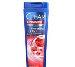 shampooing antipelliculaire Clear homme – Style Express 2en1 avec vitamine B3- 180ml