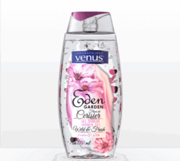 Gel douche Venus aux pétales de roses- Eden Garden – Fleurs de Cerisier – 270ml