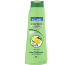 Shampooing Venus – à l’huile d’olive et citron – Cheveux secs – 400ml