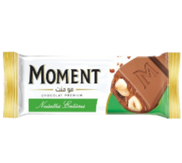 Barre de chocolat Moment – Noisettes entières- 37g
