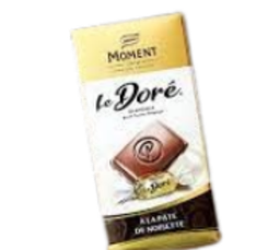 Chocolat au lait Moment – Le Doré – Pâte de noisettes