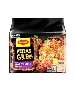Maggi Pedas Giler Tom Yummz (5 X 76G)