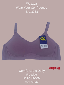 Bra Buraja Tanpa Kawat Bra 3283 super soft Cup C UK 36-42