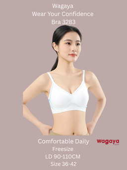 Bra Buraja Tanpa Kawat Bra 3283 super soft Cup C UK 36-42