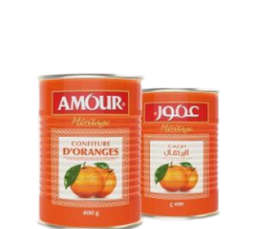 Confiture Amour -Héritage – Orange – 400g
