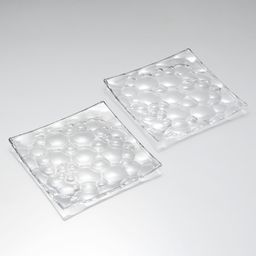 NACHTMANN SPHERE SQUARE PLATE 21CM PACK OF 2 PCS