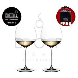 GELAS WHITE WINE RIEDEL VERITAS OAKED CHARDONNAY PACK OF 2 PCS