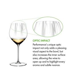 GELAS WHITE WINE RIEDEL PERFORMANCE CHARDONNAY PACK OF 2 PCS