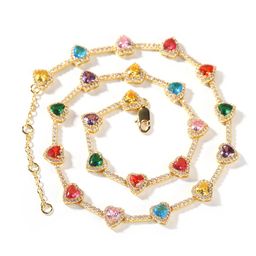 UWIN Heart Cubic Necklace