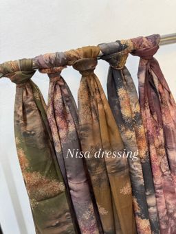 Voile modal imprimé 