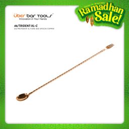 UBER BAR TOOLS PROTIDENT XL FORK AND SPOON COPPER