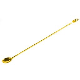 UBER BAR TOOLS PROTRIDENT XL FORK AND SPOON GOLD