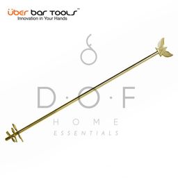 UBER BAR TOOLS A SWIZZLE GOLD