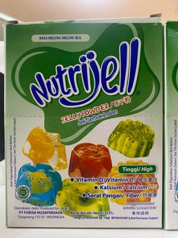 Nutrijell Rasa Melon 1box isi 12pcs