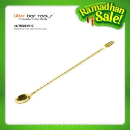 UBER BAR TOOLS BAR PROTIDENT FORK AND SPOON GOLD