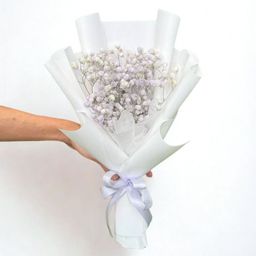 Fresh Purple Baby's Breath Bouquet
