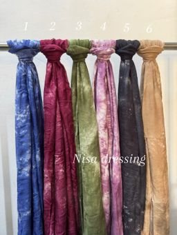 Voile modal premium teinté