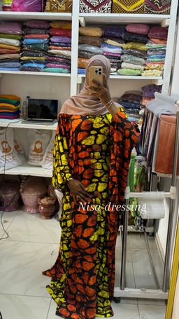 Robe tunique ~ Marron jaune