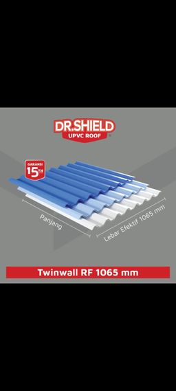 DR Shield RF 1065 12mm Double Layer upvc