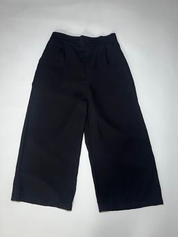 Pantalón negro palazzo elegante - Size S