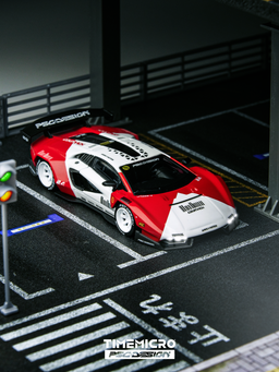 TIME MICRO MODEL 1/64 LAMBORGHINI COUNTACH PSC DESIGN - MARLBORO