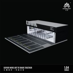 MOREART DIORAMA MODEL 1/64 MODIFICATION SHOP - LIBERTY WALK