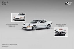 MICRO TURBO MODEL 1/64 TOYOTA MR-2 SW20 CUSTOM REVISION 4 VER.2 - WHITE