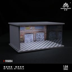 MOREART DIORAMA MODEL 1/64 REPAIR SHOP