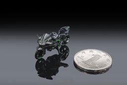 KAWASAKI H2R MODEL 1/64 - BLACK