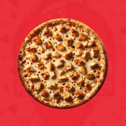 Alfredo chicken pizza