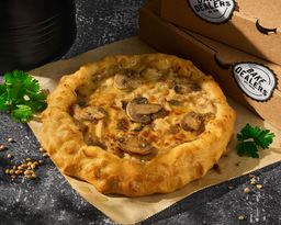 Chicken and Mushroom Open Pie
