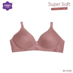 Bra BH Tanpa Kawat Super Soft Sorex 17238 CUP B UK 34-40