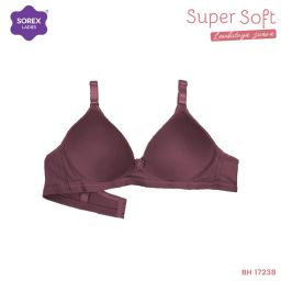 Bra BH Tanpa Kawat Super Soft Sorex 17238 CUP B UK 34-40