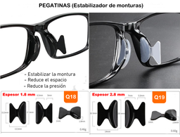 V59 Plaquetas autoadhesivas Q42, Q43, Q18, Q19