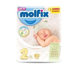 Couches bébé Molfix – N2 – 11pcs