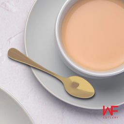 WF JUSTIN MOCCA SPOON SATIN GOLD SET/4 SENDOK KOPI PREMIUM