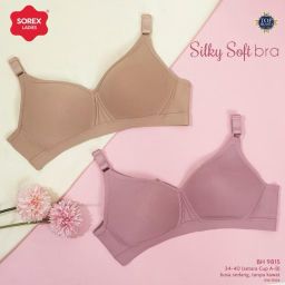 Bra Sorex 9815 Silky Soft Premium Tanpa Kawat Cup B