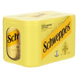 SCHWEPPES TONIC WATER 6X200ML