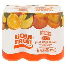 LIQUI FRUIT CANS 6X300ML