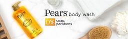 Pears Pure & Gentle Body Wash - Soothing Natural Extracts Shower Gel