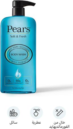 Pears Soft and Fresh Body Wash, 500 ML