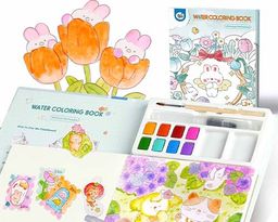 Jar Meló – Watercolouring Book – Whimsical Pet Paradise