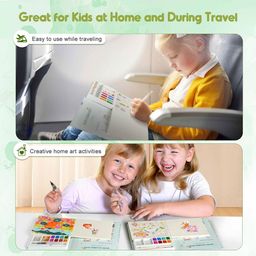 Jar Meló – Watercolouring Book – Whimsical Pet Paradise