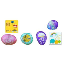 Jar Meló – Metallic Rock Painting