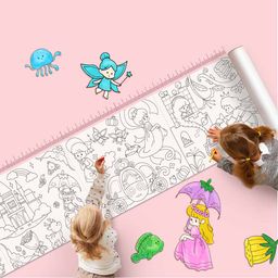 Jar Meló -Sticky Colouring Poster – Fairytale Land