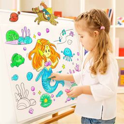 Jar Meló -Sticky Colouring Poster – Fairytale Land